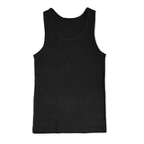 Bonsir Sports Training Fitness Men's Tank Tops Casual Slim Sleeveless O Neck Solid Color Ribbed Vest Shirt 2023 Summer Fashion Camisole
