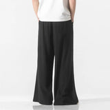 Bonsir Cotton Linen Vintage Men’s Harem Pants Harajuku Oversized Casual Man Wide Leg Pants Loose High Quality Men Trousers Jogger Pants