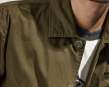 Bonsir New Mens Cargo Jacket Army Green Casual Outerwear American Loose Outdoor Military Youth Coat Male
