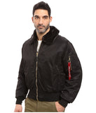 Bonsir Winter B15 American Retro Bomber Jacket Fur collar Cotton Padded Military Tactical Flight Jacket Male