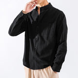 Bonsir New Long Sleeve Shirts Men's Fashion Fall Casual Shirts Men's Slim Fit
