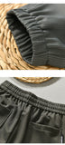 Bonsir Japan Style Spring Summer Fashion Men's Solid Color Basic Vintage Pants Teens Versatile Elastic Waist Bunch Leg Casual Trousers