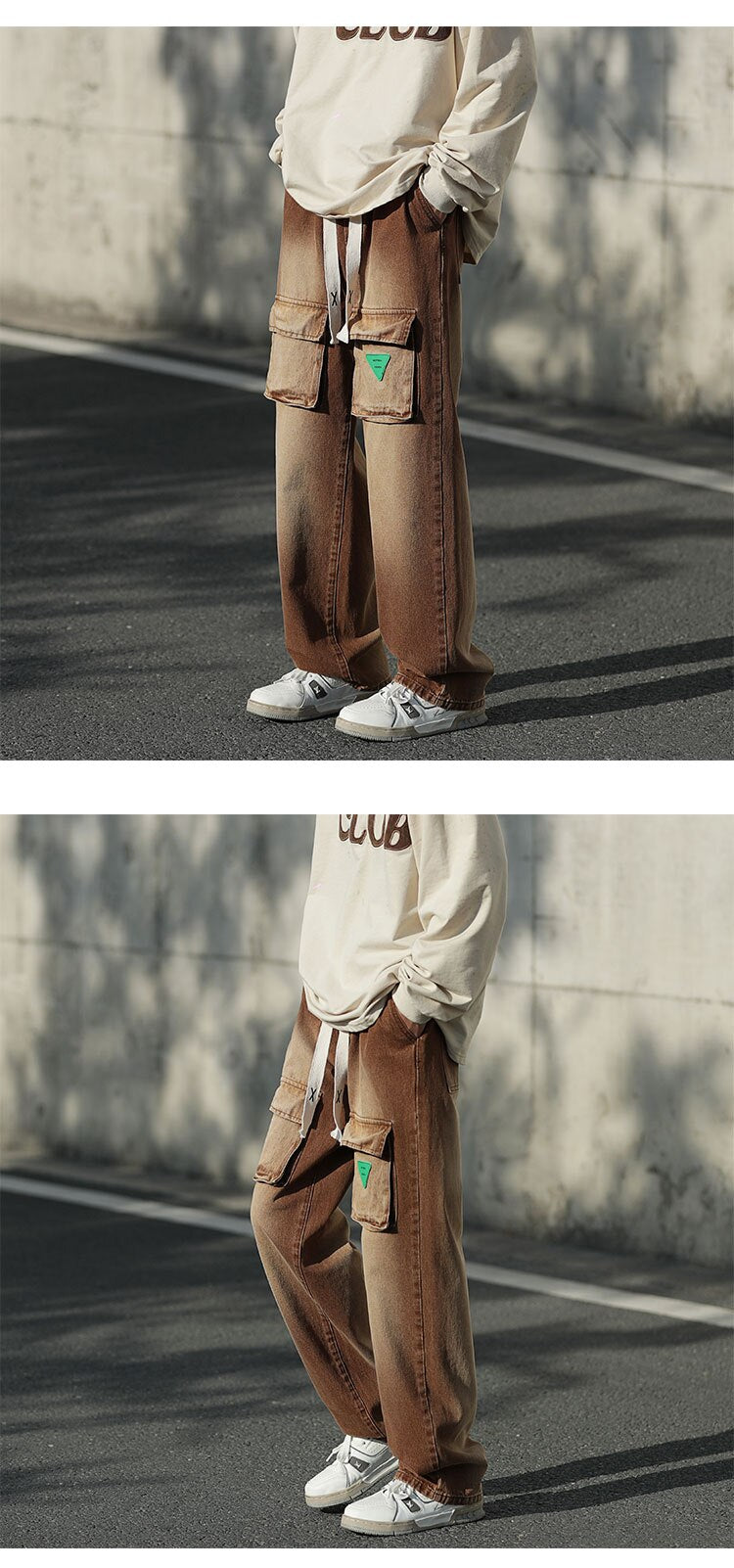 Men Cotton Cargo Pants Harajuku Baggy Cargo Joggers for Men Y2k Gothic  Streetwear Wide Leg Cargo Pants with Pockets