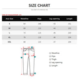 Bonsir Spring New Men's Streetwear Baggy Jeans Skateboarding Straight Brown Wide Leg Pants Hip Hop Fashion Casual Male Trousers