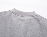 Bonsir Retro Black Grey Sleeve Ruched Stand Zipper Pockets Autumn Jackets for Men Solid Color High Street Oversized Loose Clothes