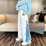 Bonsir Solid Long Pants Men's Fashion Casual Pants Man Spring Summer Fall Loose Pleated Suit Pants Original Trendy Design LGBT Clothing