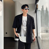 Bonsir Spring Summer Designer Korean Fashion Loose Silhouette Casual Versatile Large Medium Sleeve Shoulder Pad 2023