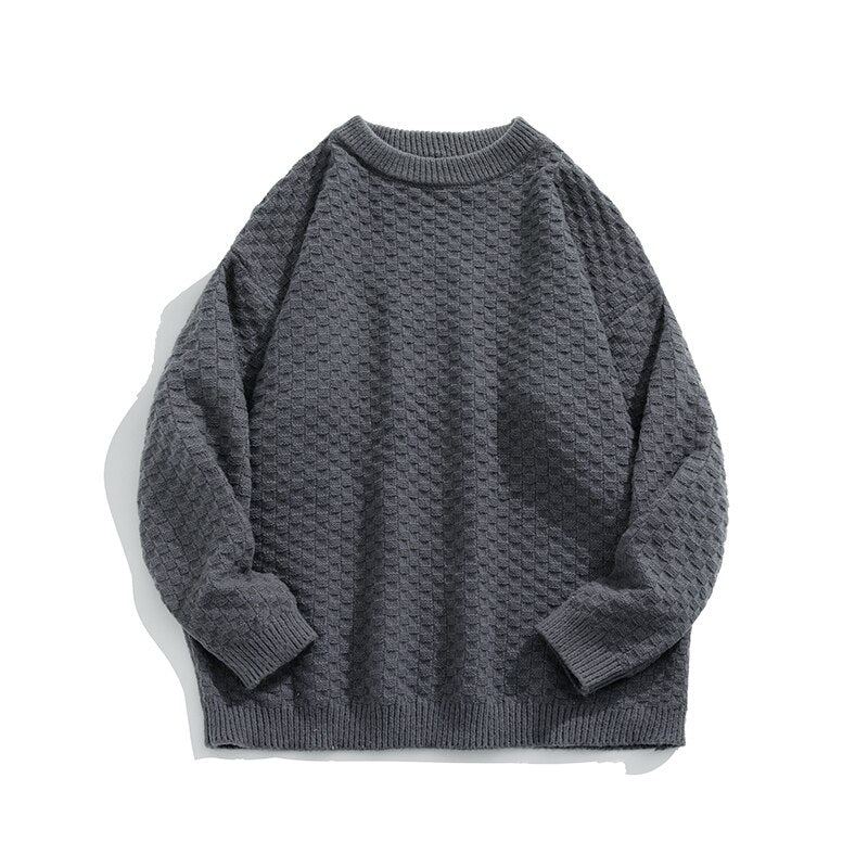 Bonsir New  Winter Warm Retro solid color Sweater Men TrendTurtleneck Mens Pullover thick Slim Sweaters Tops Knitted Men's Jumper