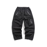 Bonsir Men Japanese Fashion Outdoor Water Proof Loose Casual Cargo Pants Cityboy Streetwear Hip Hop Wide Leg Trousers Male Pants