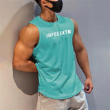 Bonsir New Men Gyms Workout Tank Tops Male Running Sports Training Quick Dry Sleeveless T Shitrt Breathable Vest Bodybuilding Clothing