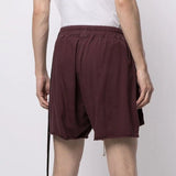 Bonsir Men's Shorts New Retro Sports Fitness Split Shorts Men's Korean Version of Loose Power Shorts Five-point Pants