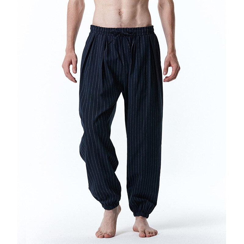 Bonsir Men Pants New Men's Loose Pants Male Casual Fashion Color Pants Trousers Stripe Plus Size Sweatpants