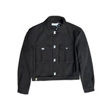 Bonsir Spring and Autumn New Tide Brand Metal Button Lapel Short Jacket Men's Korean Trend Loose Big Pocket Casual Jacket
