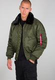 Bonsir Winter B15 American Retro Bomber Jacket Fur collar Cotton Padded Military Tactical Flight Jacket Male